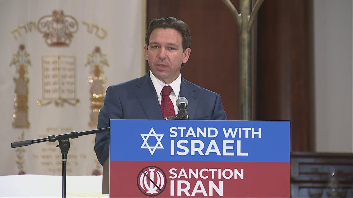 DeSantis: Florida stands united with Israel